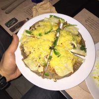 Vegan Pizza at Lime Bistro in Athens
