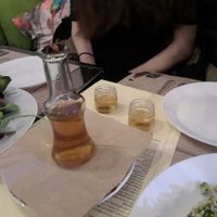 Raki with agave syrup! at Lime Bistro in Athens