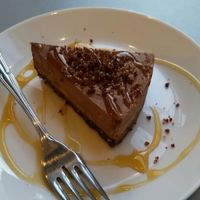 phenomenal Snickers slice at Lime Bistro in Athens