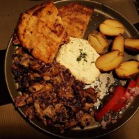 Gyros at Lime Bistro in Athens