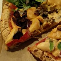 pizza night!!! at Lime Bistro in Athens