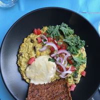 Burrito Curry Bowl. at Lime Bistro in Athens