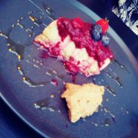 Cheesecake... soooo good at Lime Bistro in Athens