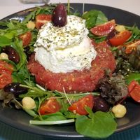 Dakos Salad at Lime Bistro in Athens