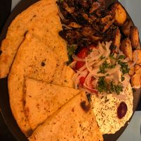 Mushroom gyros  at Lime Bistro in Athens