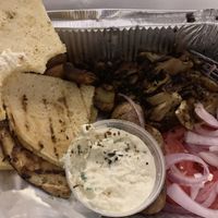Mushroom gyros  at Lime Bistro in Athens