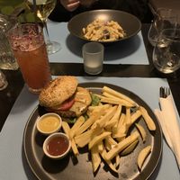 Beyond burger and pasta  at Lime Bistro in Athens