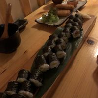 Selection of vegan options   at Taikichi in Limerick