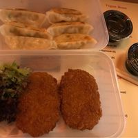 Pumpkin korokke and dumplings  at Taikichi in Limerick