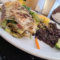 Breakfast burrito at Tumerico in Tucson