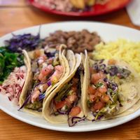 Basil pesto tacos at Tumerico in Tucson