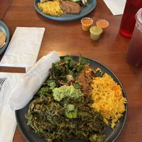 roja vieja and carnitas burrito  at Tumerico in Tucson