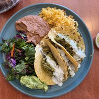 Taco plate  at Tumerico in Tucson