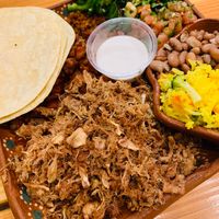 Carne asada plate at Tumerico in Tucson