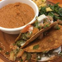 Yummy vegan tacos! at Tumerico in Tucson
