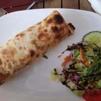 Vegan vegetable tortilla at Tapas & Co in Marburg