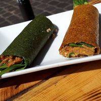 Raw wrap  at Love Me Cru in Paris