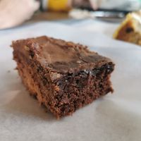Brownie at La Vegana in Sevilla