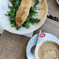 Coffee and pastry at La Vegana in Sevilla