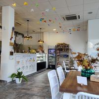 Inside the cafe - beautiful! at La Vegana in Sevilla