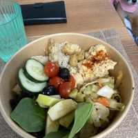Quinoa bowl 🥙  at La Vegana in Sevilla