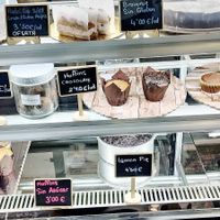 vitrine patisserie 1 at La Vegana in Sevilla