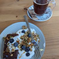  Pan de Plátano (banana bread) at La Vegana in Sevilla
