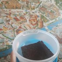 Delicious healthy vegan brownie! at La Vegana in Sevilla