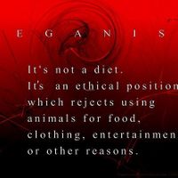 Veganism is an ethical position rejecting the injustice of using non-human individuals as disposable, replaceable resources. at South Florida Vegan Education Group in Boca Raton