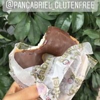 Dona de chocolate  at Pan Gabriel in Mexico City