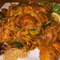 V pad thai with tofu  at Thai Box in Christchurch