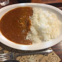 vegan curry! lots of veggies and legumes yumyum at Shibata Restaurant in Myoko