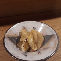 Appetiser at Megumi in Osaka