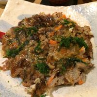Okonomiyaki not bad but not as expected  at Megumi in Osaka