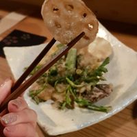 Tempura at Megumi in Osaka