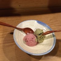 Vegan ice cream  at Megumi in Osaka