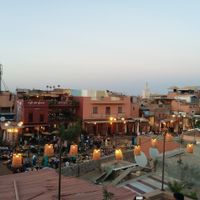 Terrace at NOMAD in Marrakech