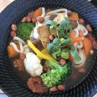 Noodle soup  at The Origin in Christchurch