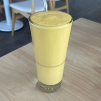 Mango lassi  at The Origin in Christchurch