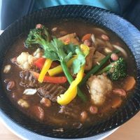 noodles soup at The Origin in Christchurch