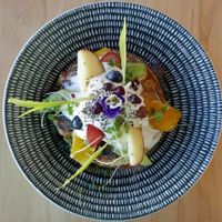 Pancakes so good they're served in a bowl! at The Origin in Christchurch