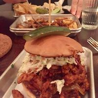 BBQ pulled pork sandwich at Citizen Eatery in Austin