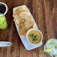 Drinks, chips, and queso were tasty  at Citizen Eatery in Austin