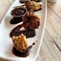 Southern style hen of the woods mushrooms - a must try   at Citizen Eatery in Austin