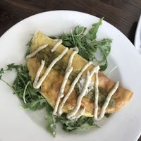 Chorizo omelette at Citizen Eatery in Austin