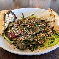Pecan pesto noodles at Citizen Eatery in Austin