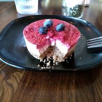 Raspberry Cheesecake at Citizen Eatery in Austin