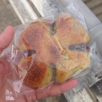 red bean bun at Apelila in Kyoto