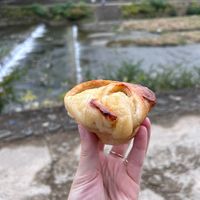 sweet cream bun  at Apelila in Kyoto