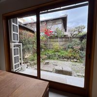 Garden view  at Apelila in Kyoto